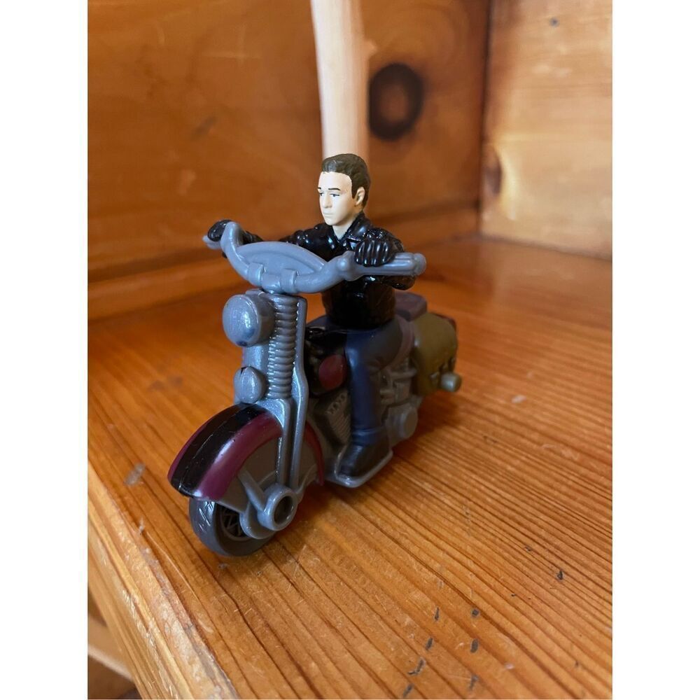 2008 Mutt Williams Motorcycle 3.75" Burger King PVC Action Figure Indiana Jones